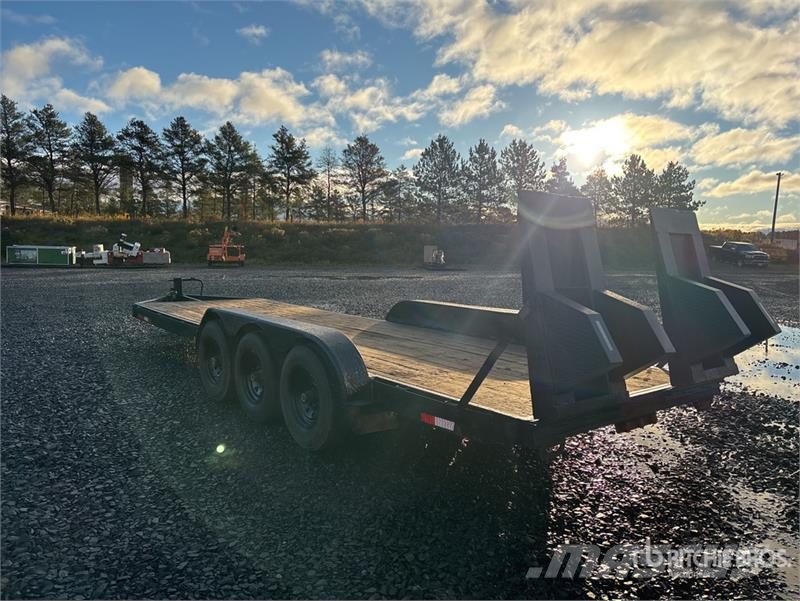 Homemade 24 ft Tri/A Equipment Trailer Autotreilerid