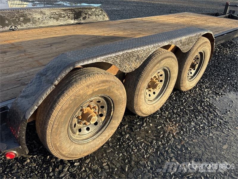 Homemade 24 ft Tri/A Equipment Trailer Autotreilerid