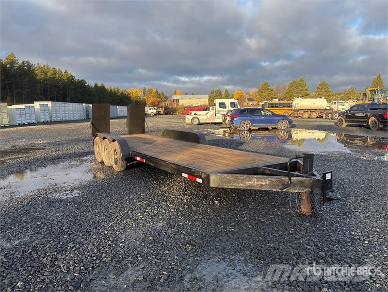Homemade 24 ft Tri/A Equipment Trailer Autotreilerid