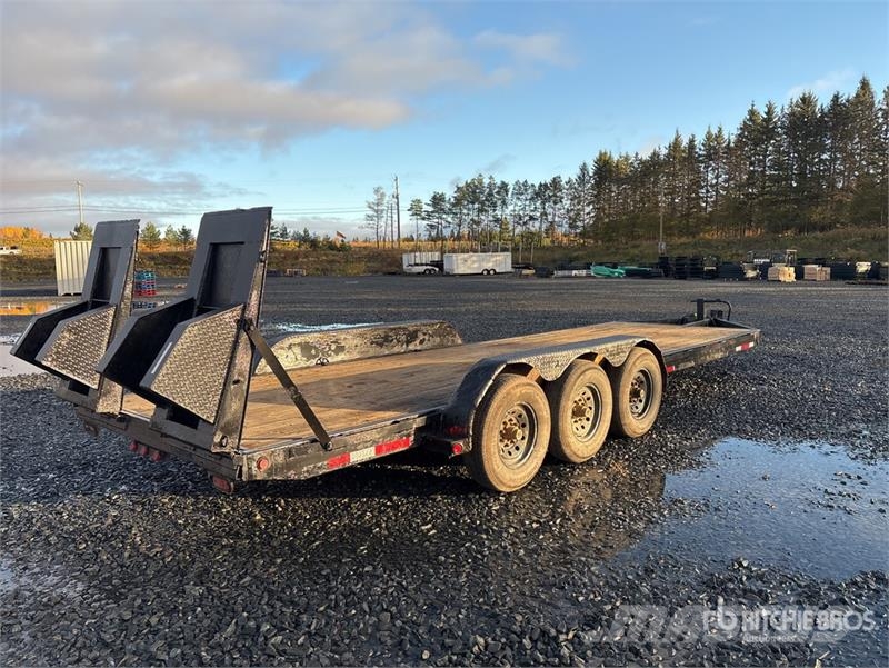 Homemade 24 ft Tri/A Equipment Trailer Autotreilerid