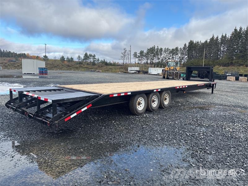 Homemade 38 ft Tri/A Equipment Trailer Autotreilerid