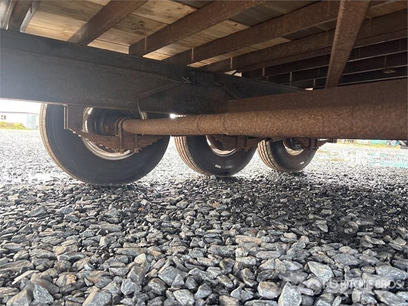 Homemade 38 ft Tri/A Gooseneck Equipment Trailer Autotransport-Anhänger