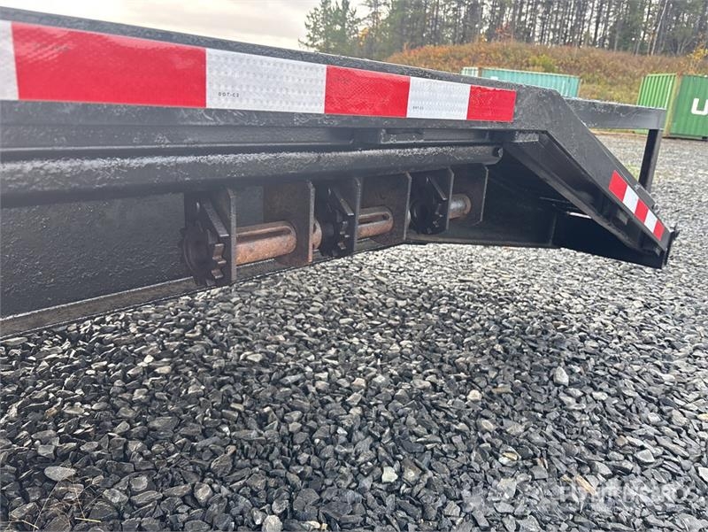 Homemade 38 ft Tri/A Gooseneck Equipment Trailer Autotransport-Anhänger