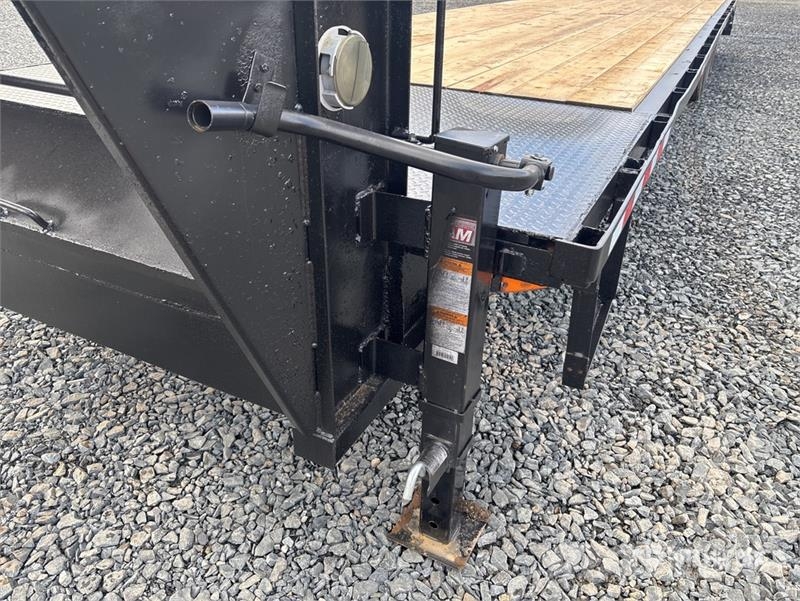 Homemade 38 ft Tri/A Gooseneck Equipment Trailer Autotransport-Anhänger