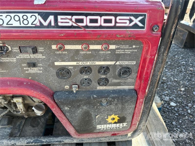 Honda EM5000S3CT1 3.6 kW Portable Generator Set Other Generators