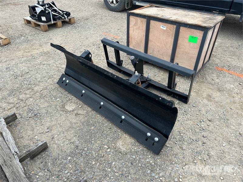 Horst Welding SB1000R60YAY 60 in Skid Steer Snow Blade (Unused) Lumesahad