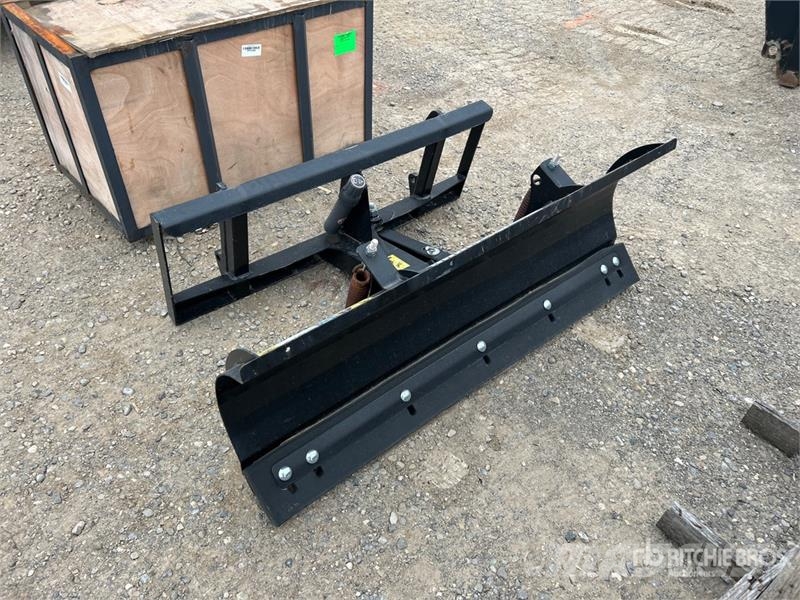 Horst Welding SB1000R60YAY 60 in Skid Steer Snow Blade (Unused) Lumesahad