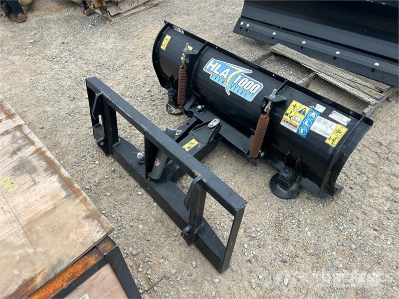 Horst Welding SB1000R60YAY 60 in Skid Steer Snow Blade (Unused) Lumesahad
