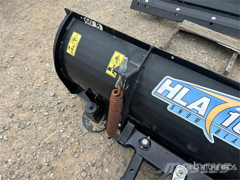 Horst Welding SB1000R60YAY 60 in Skid Steer Snow Blade (Unused) Lumesahad