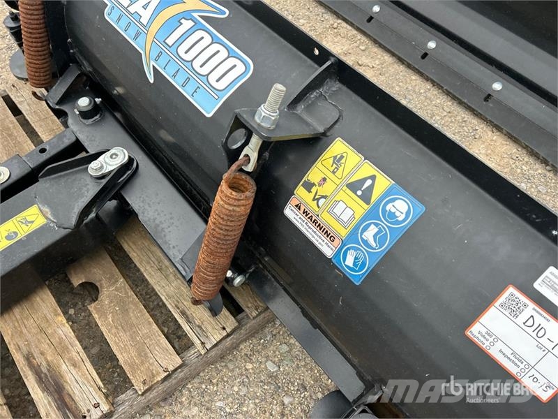 Horst Welding SB1000R72YAY 72 in Skid Steer Snow Blade (Unused) Lumesahad