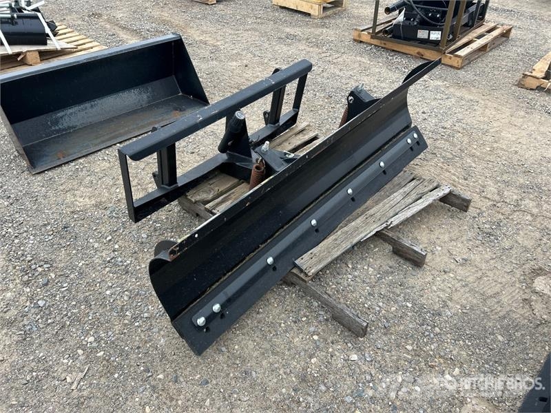 Horst Welding SB1000R72YAY 72 in Skid Steer Snow Blade (Unused) Lumesahad