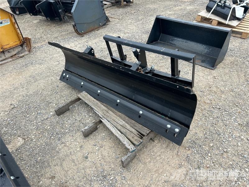 Horst Welding SB1000R72YAY 72 in Skid Steer Snow Blade (Unused) Lumesahad