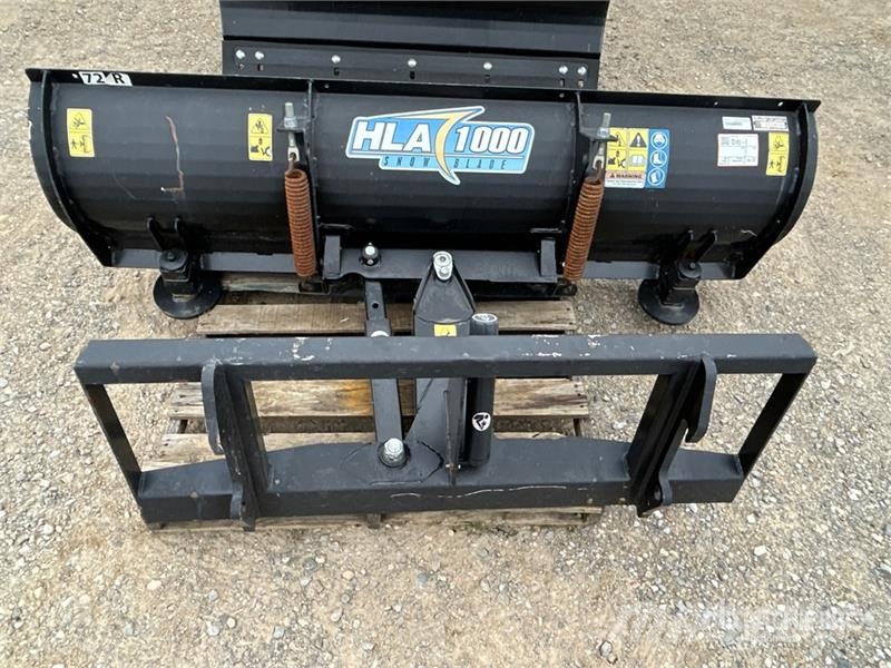 Horst Welding SB1000R72YAY 72 in Skid Steer Snow Blade (Unused) Lumesahad