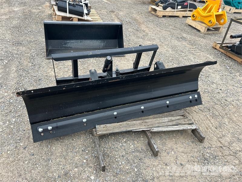 Horst Welding SB1000R72YAY 72 in Skid Steer Snow Blade (Unused) Lumesahad