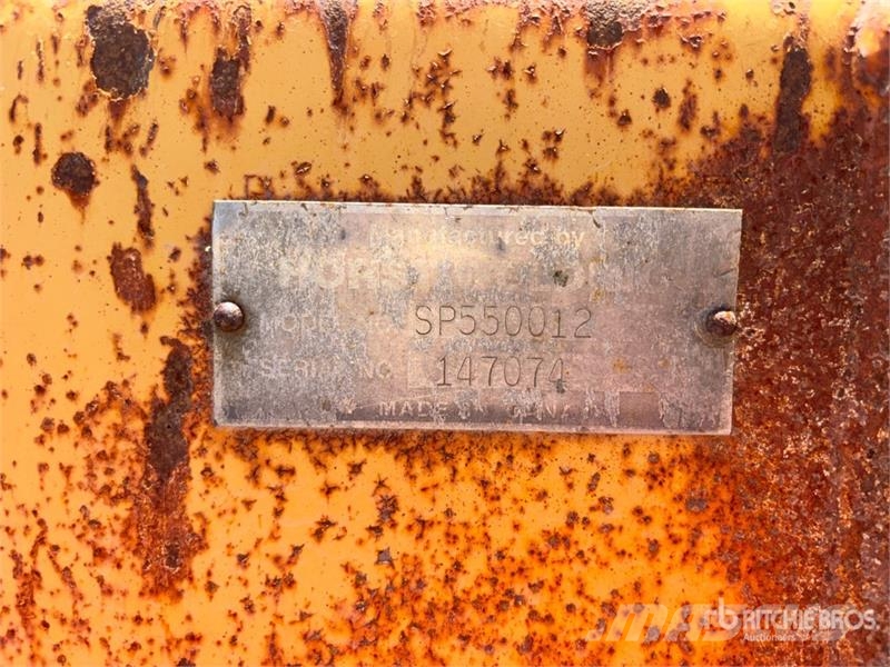 Horst Welding SP550012 12 ft 1 Way Snow Pusher - Fits Wheel Load Snow blades and plows