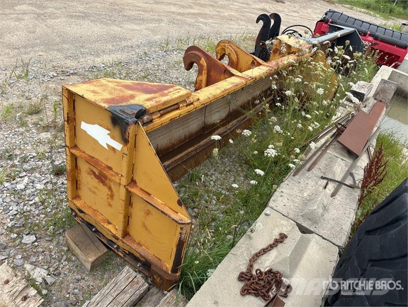 Horst Welding SP550012 12 ft 1 Way Snow Pusher - Fits Wheel Load Lemiesze i pługi śnieżne