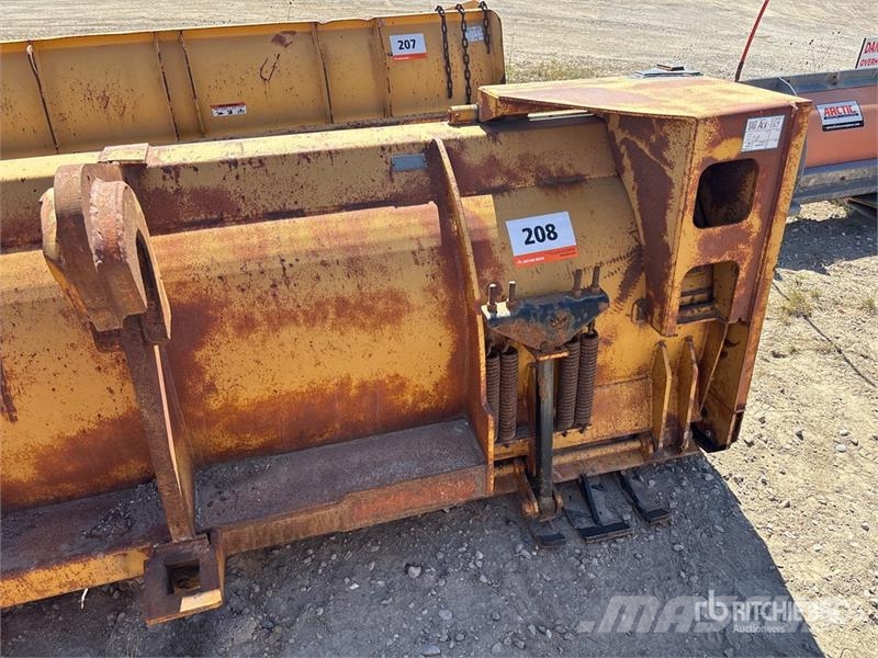 Horst Welding SP550012 12 ft 1 Way Snow Pusher - Fits Wheel Load Snow blades and plows