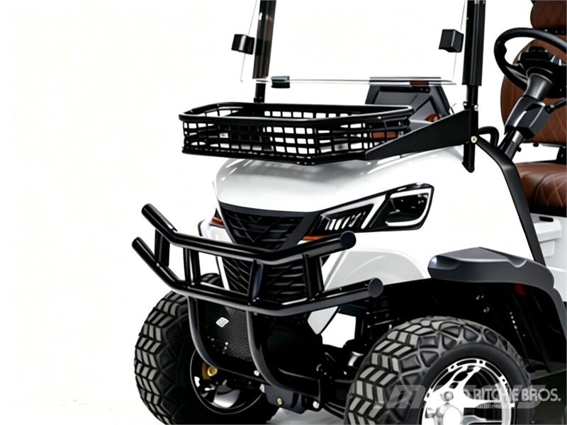 HQ80 Electric White Four-Seater Golf Cart (Unused) Vozila za golf