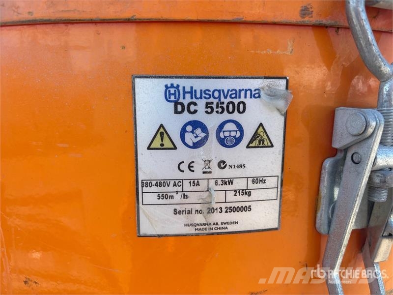 Husqvarna DC5500 Dust Collector Κατασκευές - Άλλα