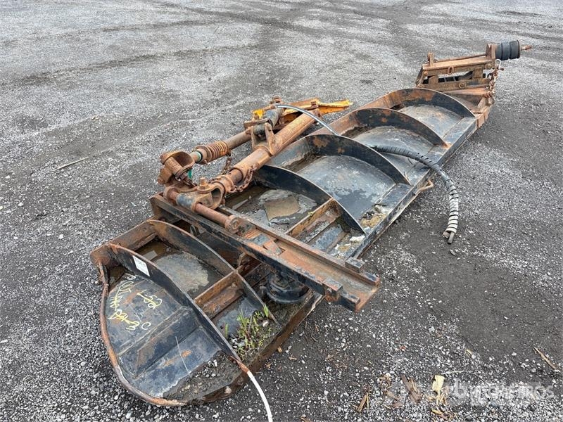  Hydraulic 11 ft 10 in Snow Wing - Fits Wheel Loade Landbrug - Andet 
