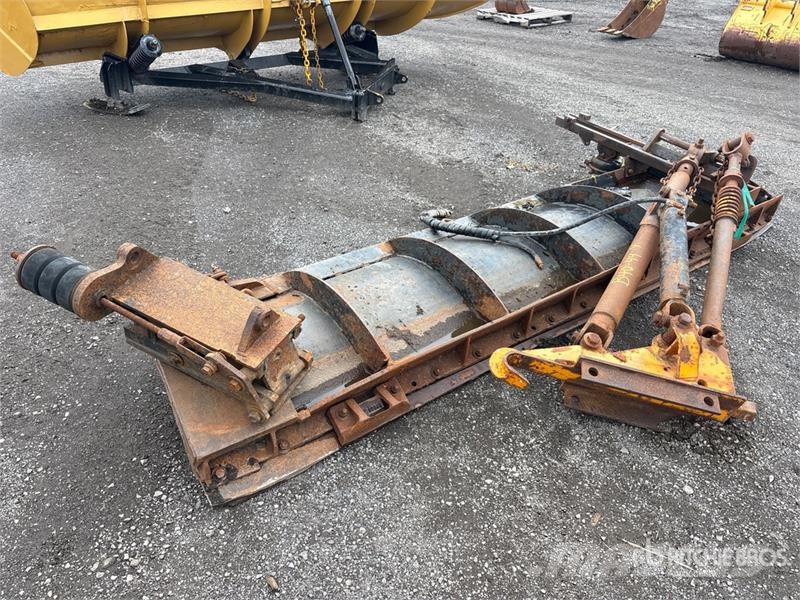  Hydraulic 11 ft 10 in Snow Wing - Fits Wheel Loade Landbrug - Andet 