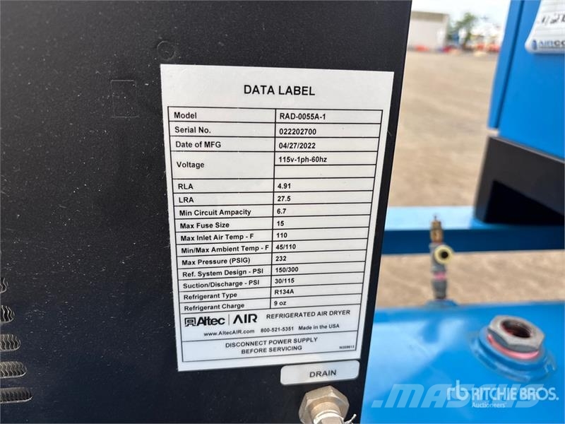 Hydrovane HR07 Air Compressor مكابس