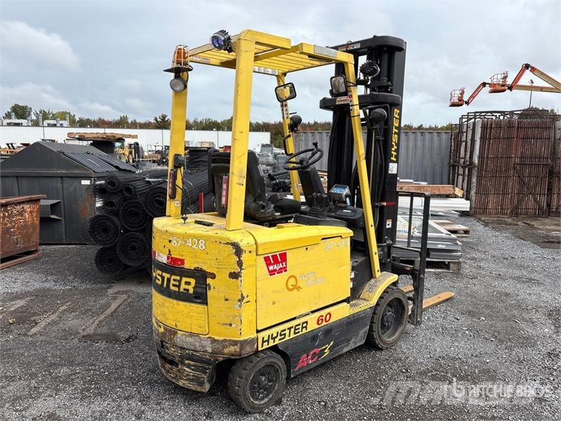Hyster E60Z33 4600 lb Electric Forklift شاحنات ذات رافعات شوكية تعمل بالكهرباء