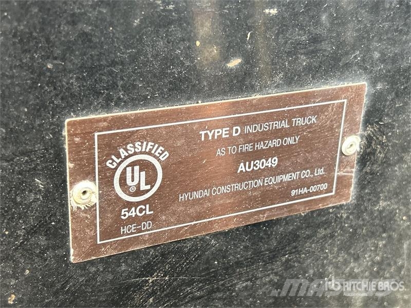Hyundai 4940 lb Forklift Інше