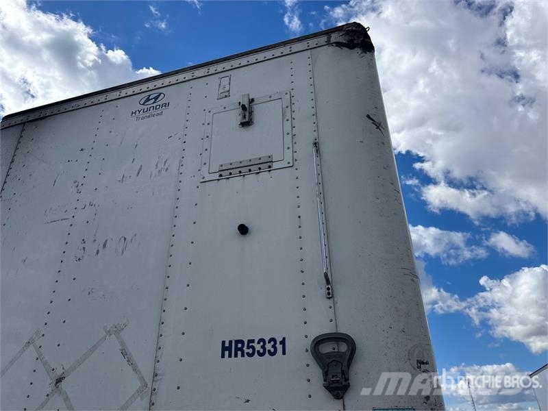 Hyundai 53 ft T/A Van Trailer مقطورات ذات هيكل صندوقي