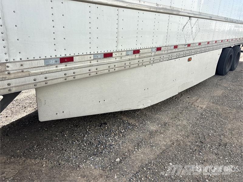 Hyundai 53 ft T/A Van Trailer مقطورات ذات هيكل صندوقي