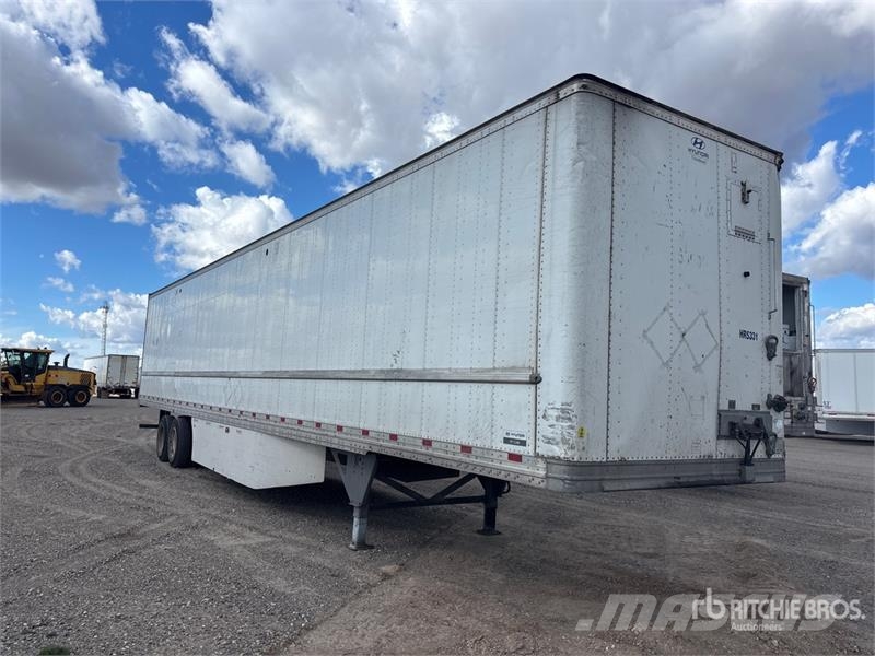 Hyundai 53 ft T/A Van Trailer مقطورات ذات هيكل صندوقي