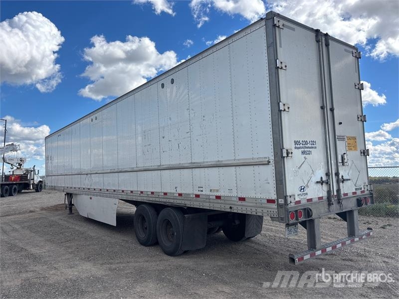 Hyundai 53 ft T/A Van Trailer مقطورات ذات هيكل صندوقي
