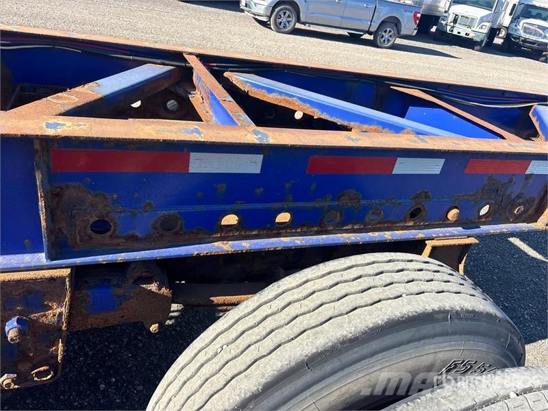 Hyundai 53 ft Tri/A Container Trailer Reboques Porta Contentores