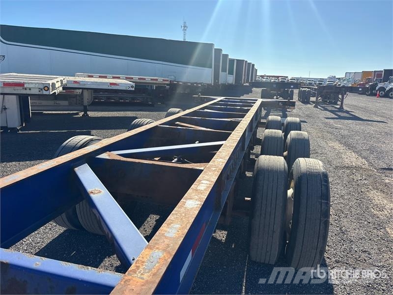 Hyundai 53 ft Tri/A Container Trailer Reboques Porta Contentores