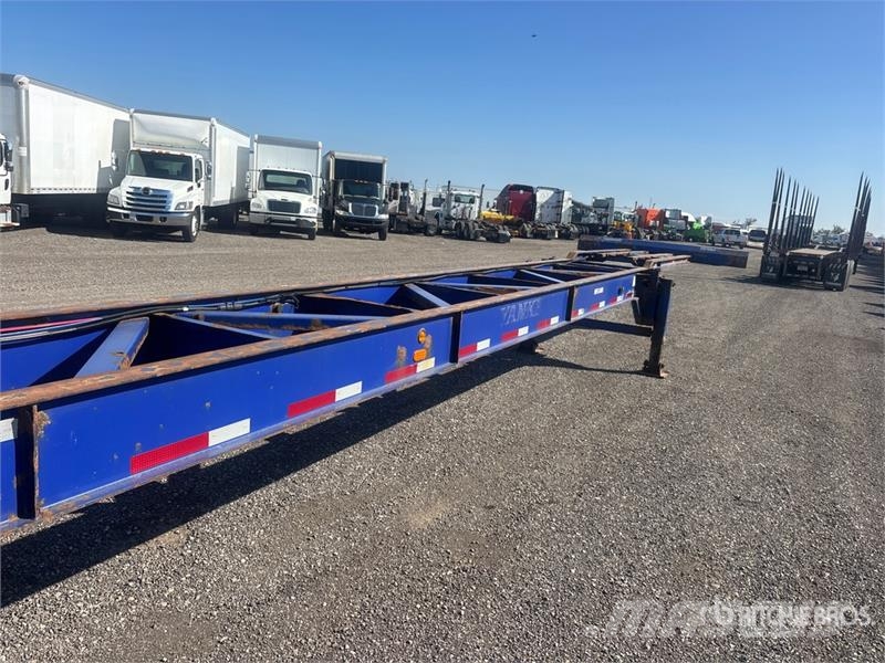 Hyundai 53 ft Tri/A Container Trailer Reboques Porta Contentores