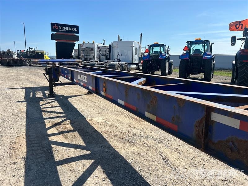 Hyundai 53 ft Tri/A Container Trailer Reboques Porta Contentores