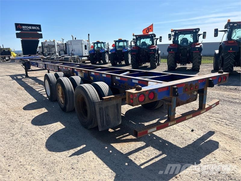 Hyundai 53 ft Tri/A Container Trailer Reboques Porta Contentores