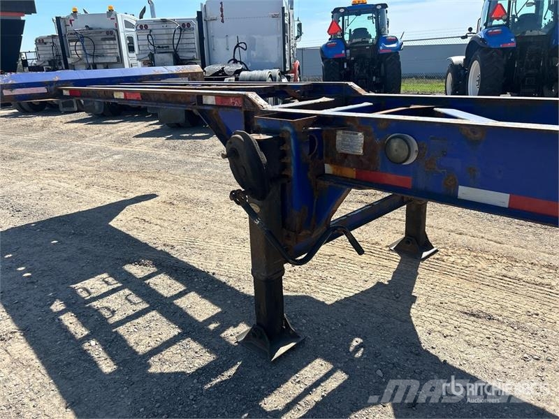 Hyundai 53 ft Tri/A Container Trailer Reboques Porta Contentores