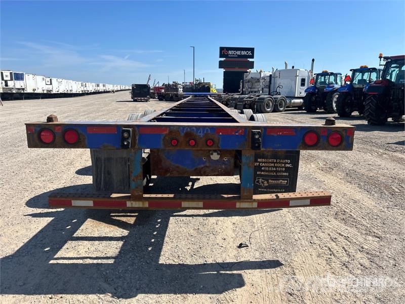 Hyundai 53 ft Tri/A Container Trailer Reboques Porta Contentores