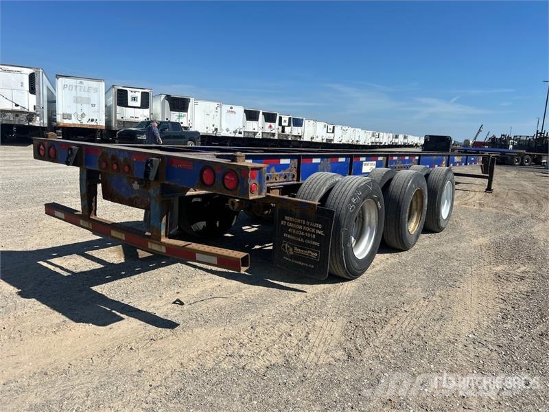 Hyundai 53 ft Tri/A Container Trailer Reboques Porta Contentores