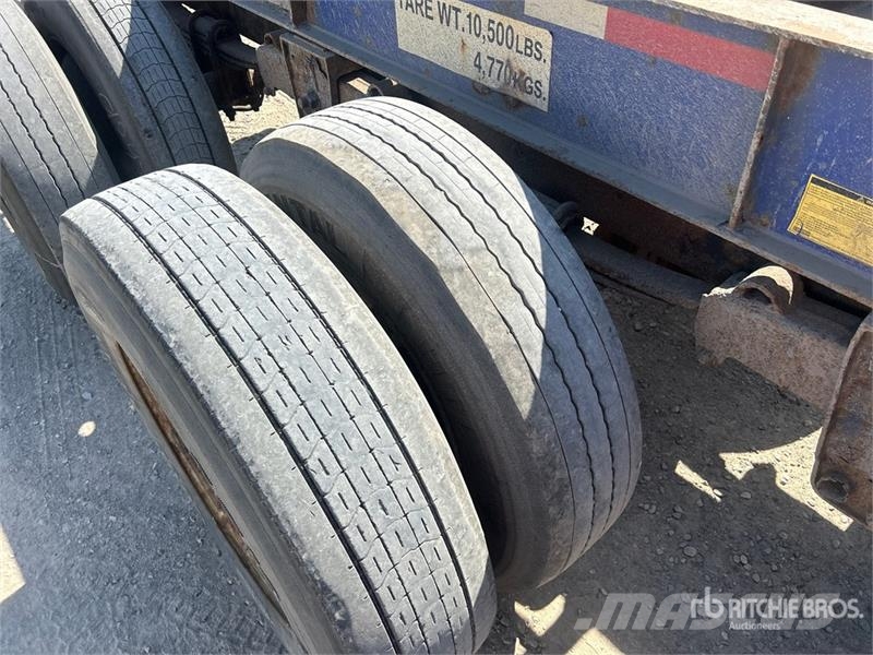 Hyundai 53 ft Tri/A Container Trailer Rimorchi portacontainer