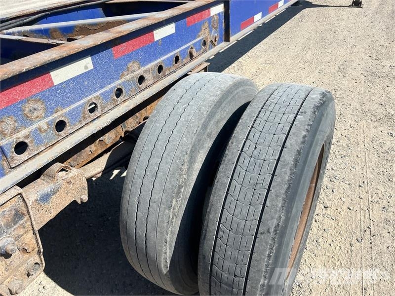 Hyundai 53 ft Tri/A Container Trailer Rimorchi portacontainer