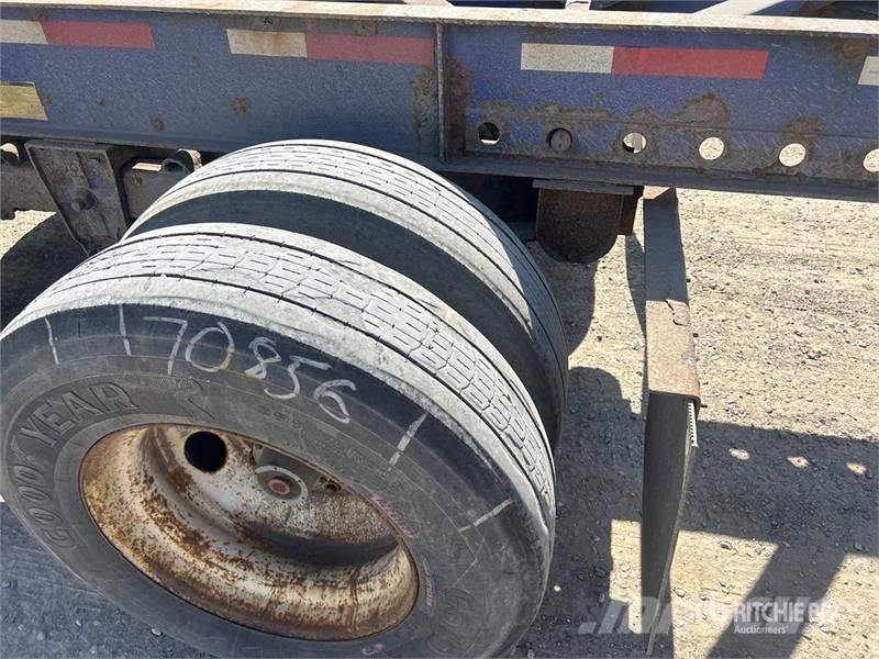 Hyundai 53 ft Tri/A Container Trailer Rimorchi portacontainer