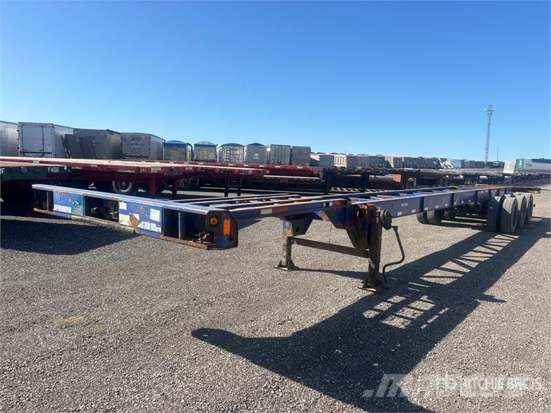 Hyundai 53 ft Tri/A Container Trailer Reboques Porta Contentores
