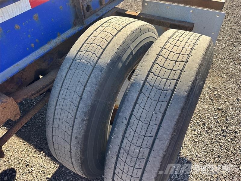 Hyundai 53 ft Tri/A Container Trailer Reboques Porta Contentores