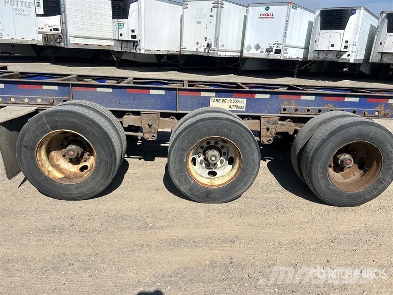 Hyundai 53 ft Tri/A Container Trailer Rimorchi portacontainer