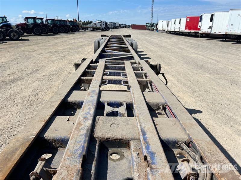Hyundai 53 ft Tri/A Container Trailer Rimorchi portacontainer