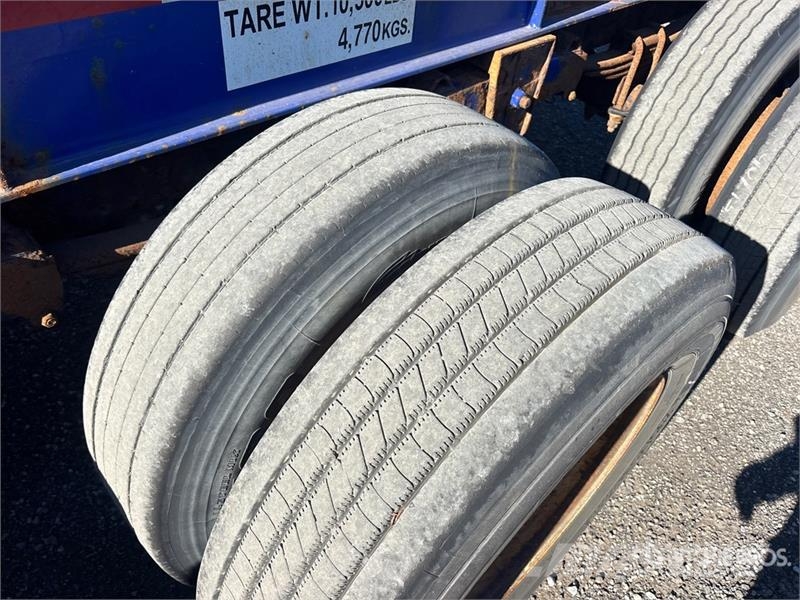 Hyundai 53 ft Tri/A Container Trailer Reboques Porta Contentores