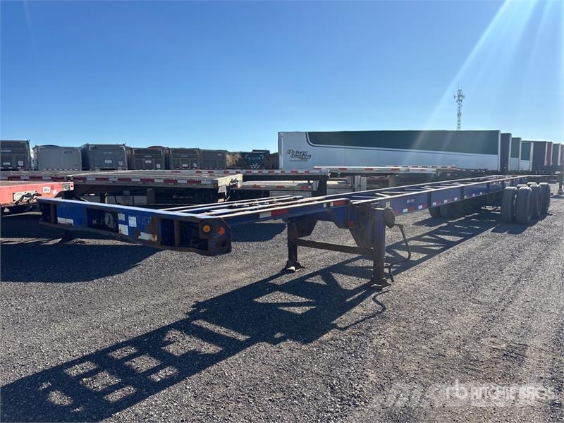 Hyundai 53 ft Tri/A Container Trailer Reboques Porta Contentores