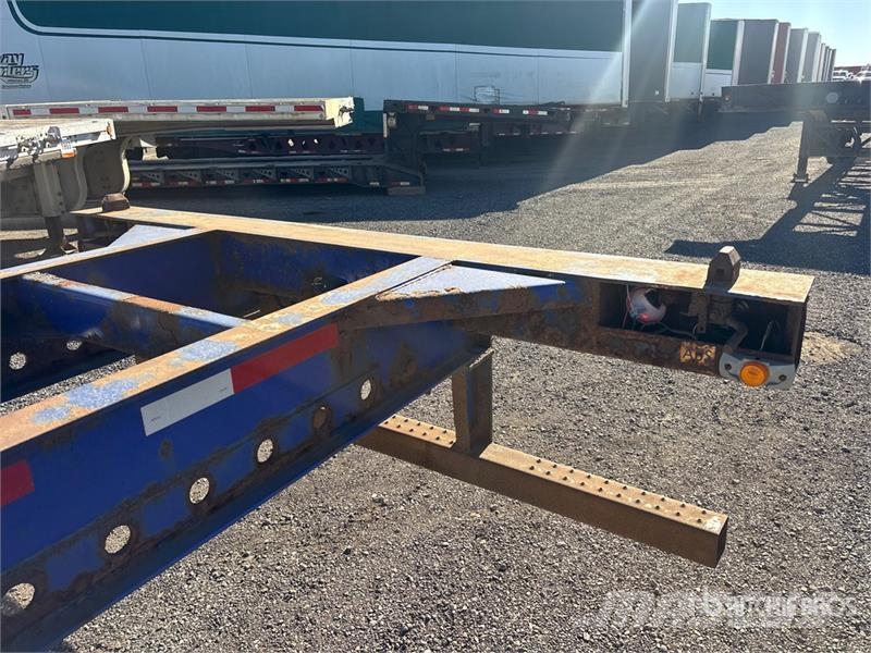 Hyundai 53 ft Tri/A Container Trailer Reboques Porta Contentores